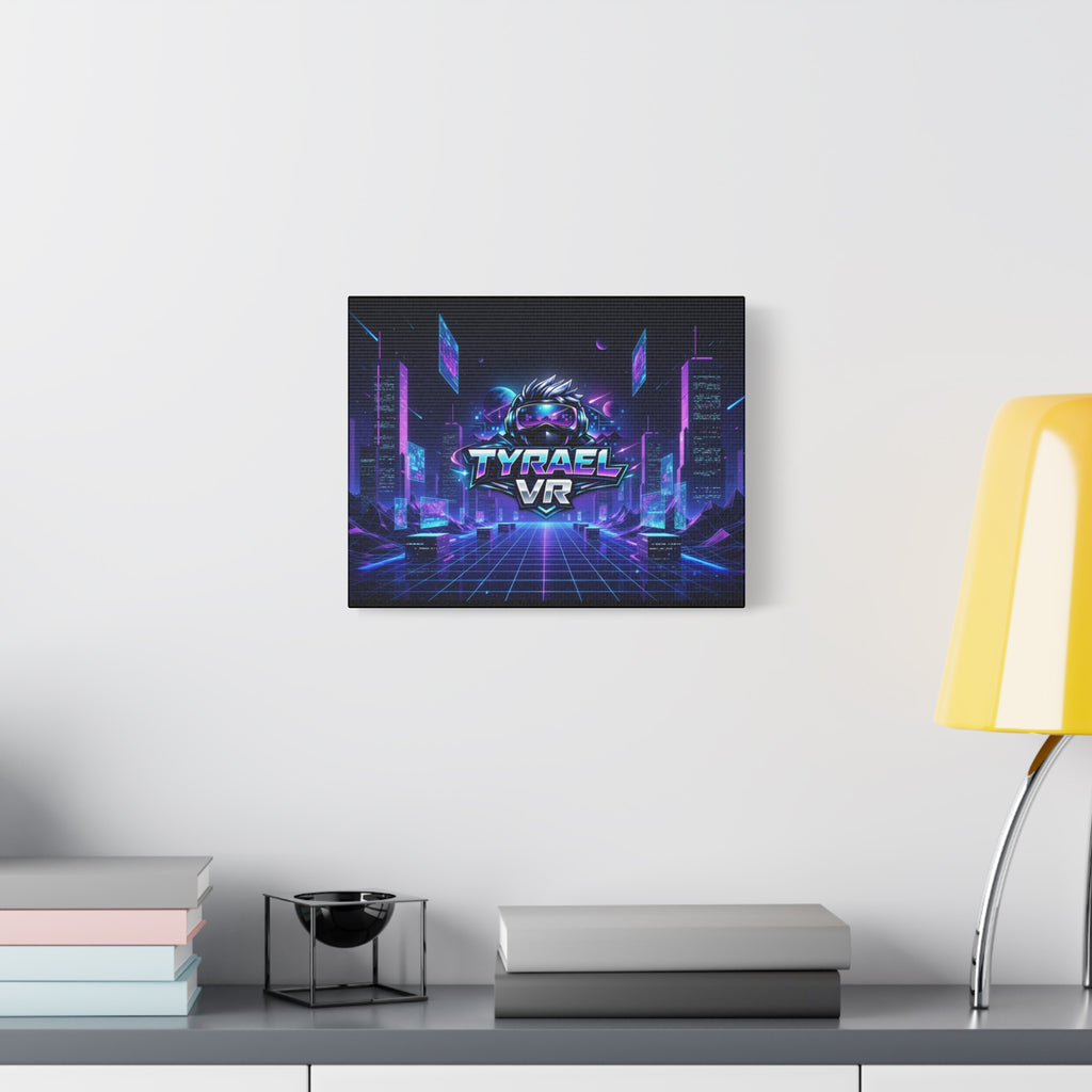Tyrael VR Retro Futuristic Canvas Print