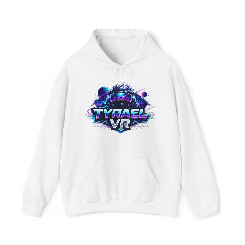 Tyrael VR Hoodie — Neon Cyber Gamer Logo Pullover