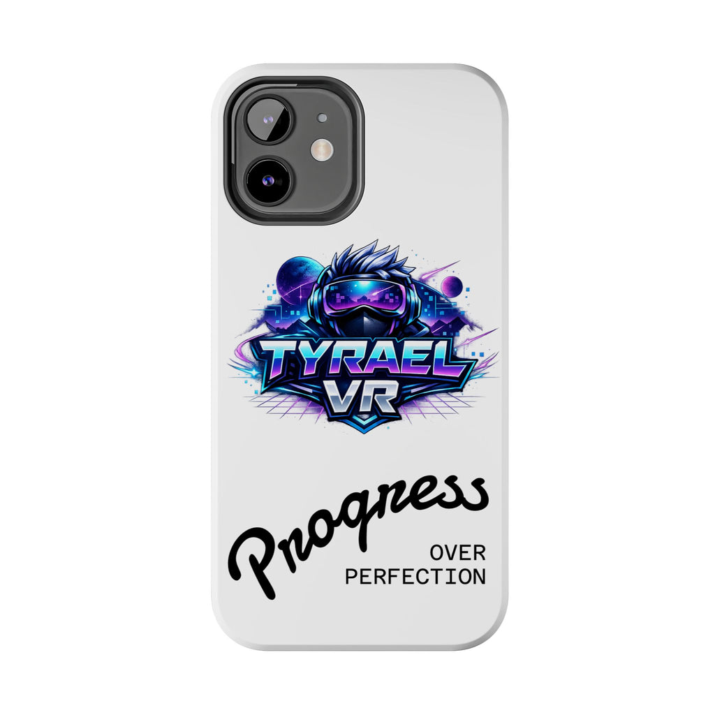 Tyrael VR Tough Phone Case — 'Progress Over Perfection' Gamer Protective Case