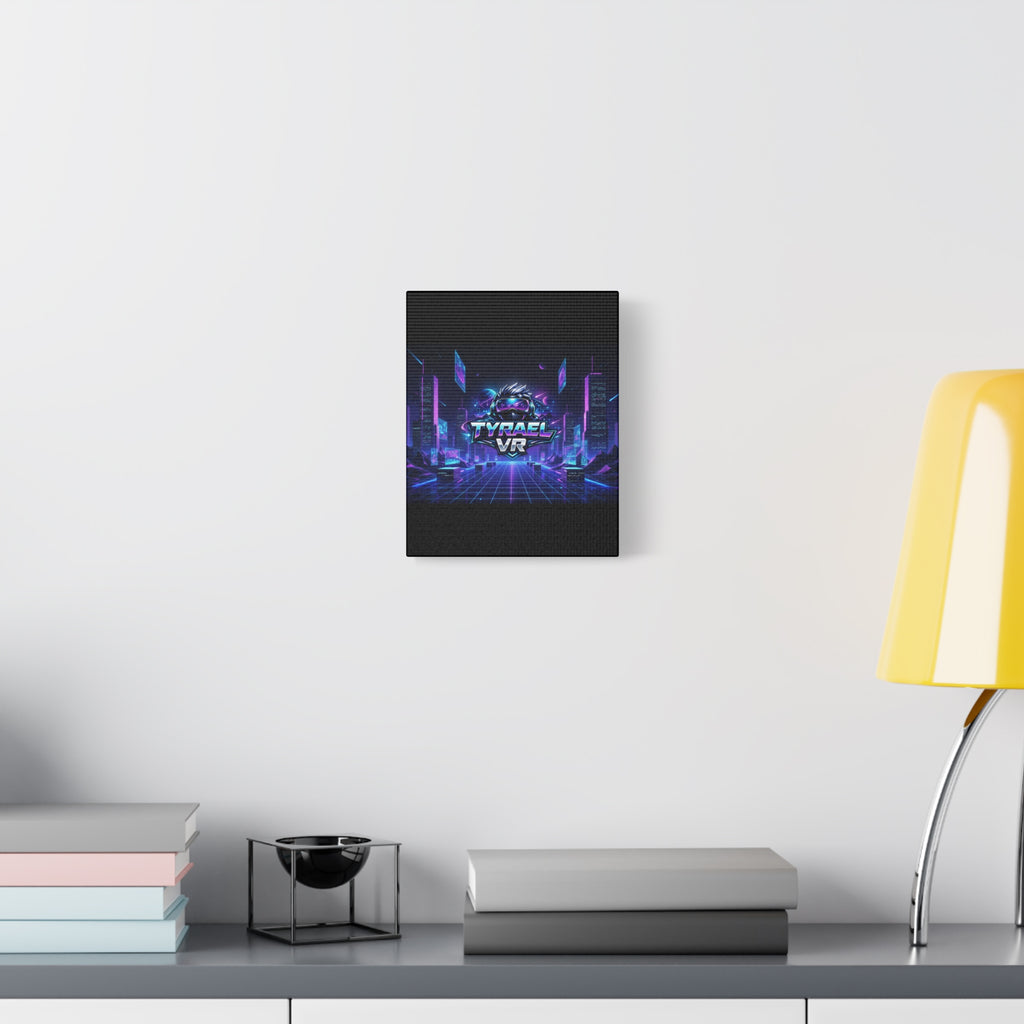 Tyrael VR Retro Futuristic Canvas Print