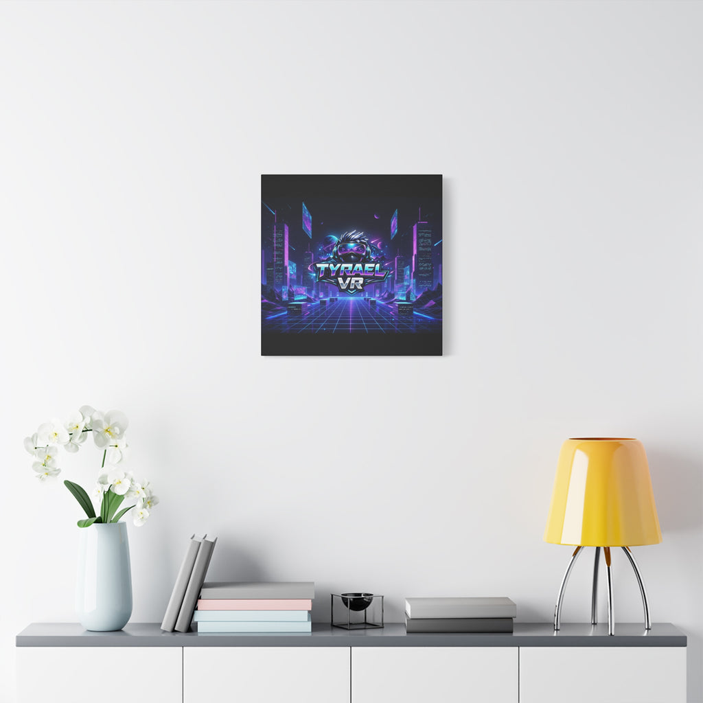 Tyrael VR Retro Futuristic Canvas Print