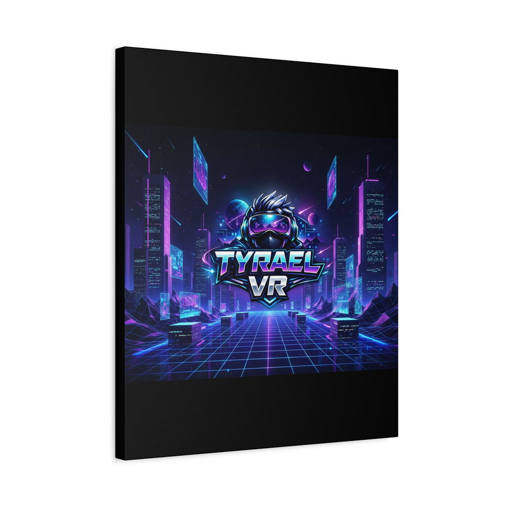 Tyrael VR Retro Futuristic Canvas Print