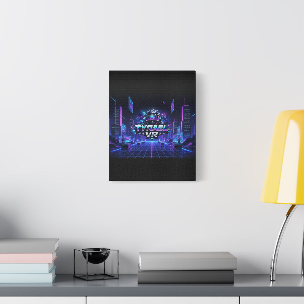 Tyrael VR Retro Futuristic Canvas Print