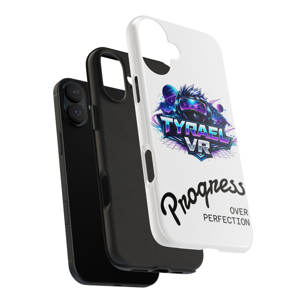 Tyrael VR Tough Phone Case — 'Progress Over Perfection' Gamer Protective Case