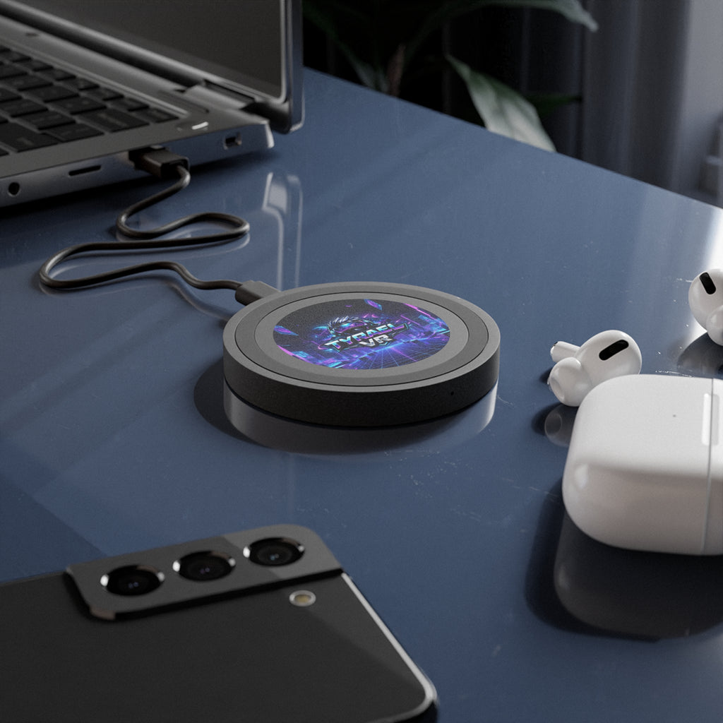 Tyrael VR Neon Retro Wireless Charging Pad