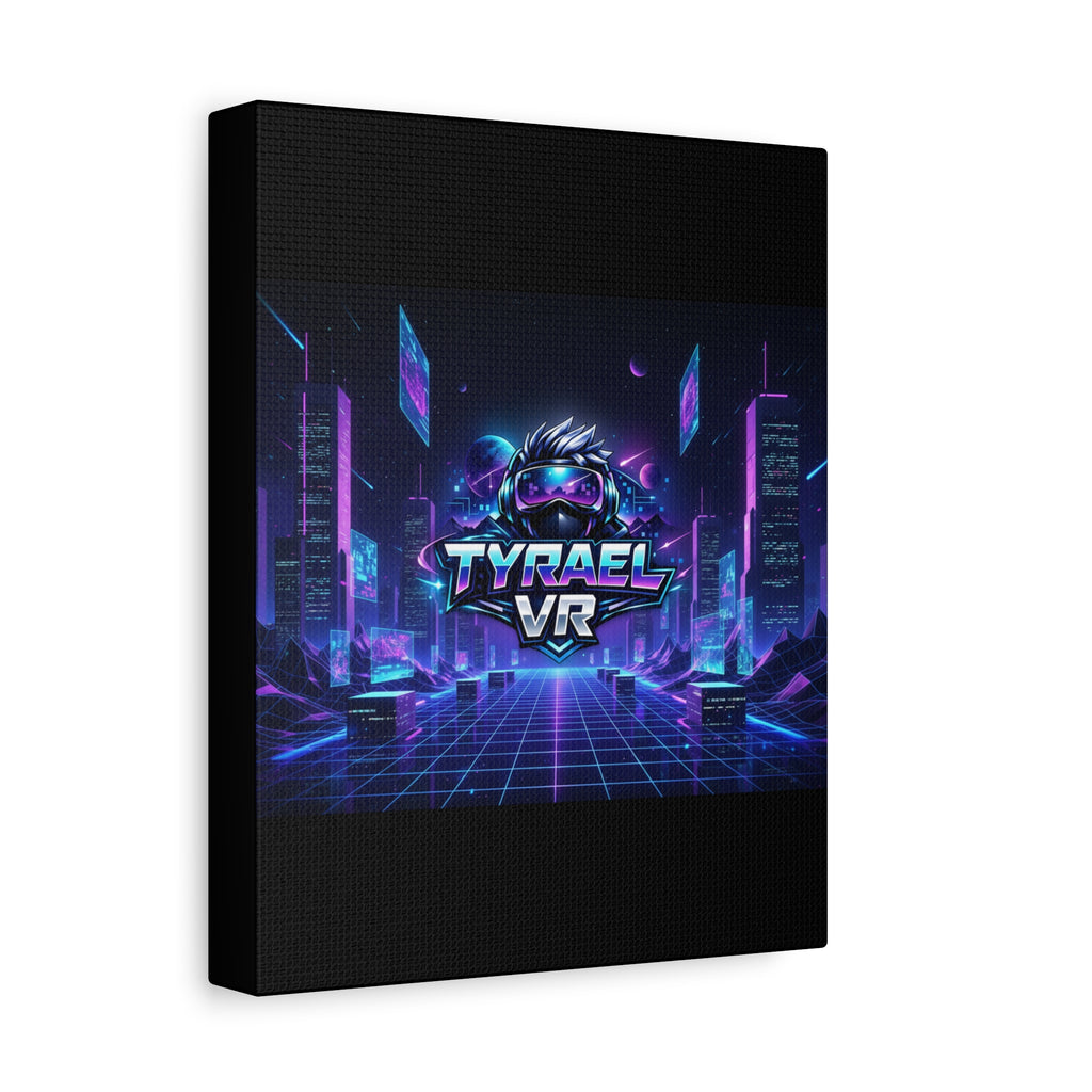 Tyrael VR Retro Futuristic Canvas Print