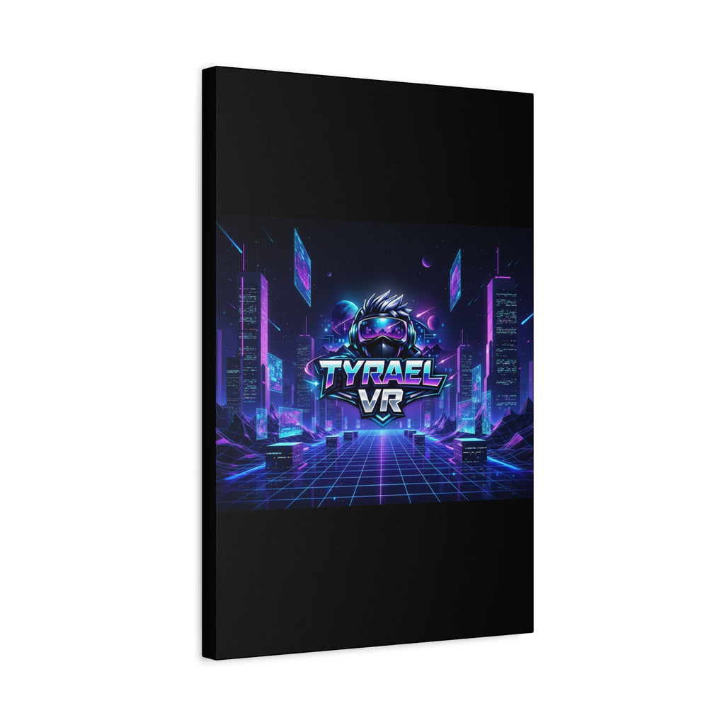 Tyrael VR Retro Futuristic Canvas Print
