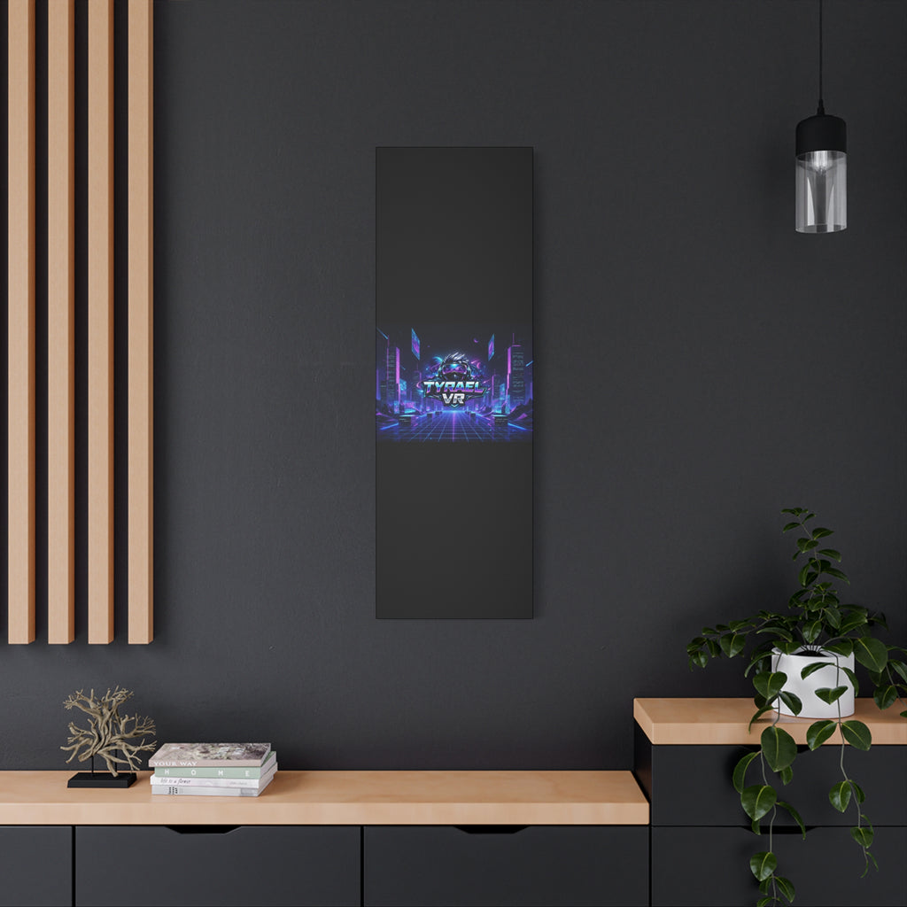 Tyrael VR Retro Futuristic Canvas Print