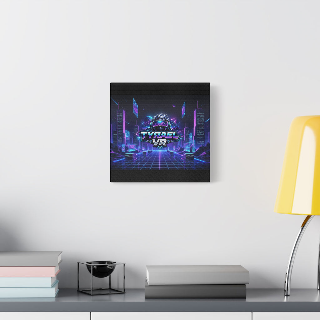 Tyrael VR Retro Futuristic Canvas Print