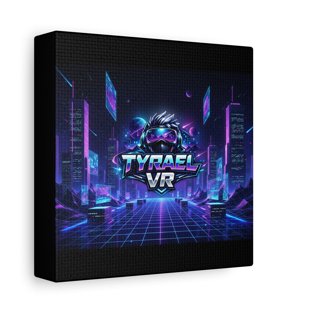 Tyrael VR Retro Futuristic Canvas Print