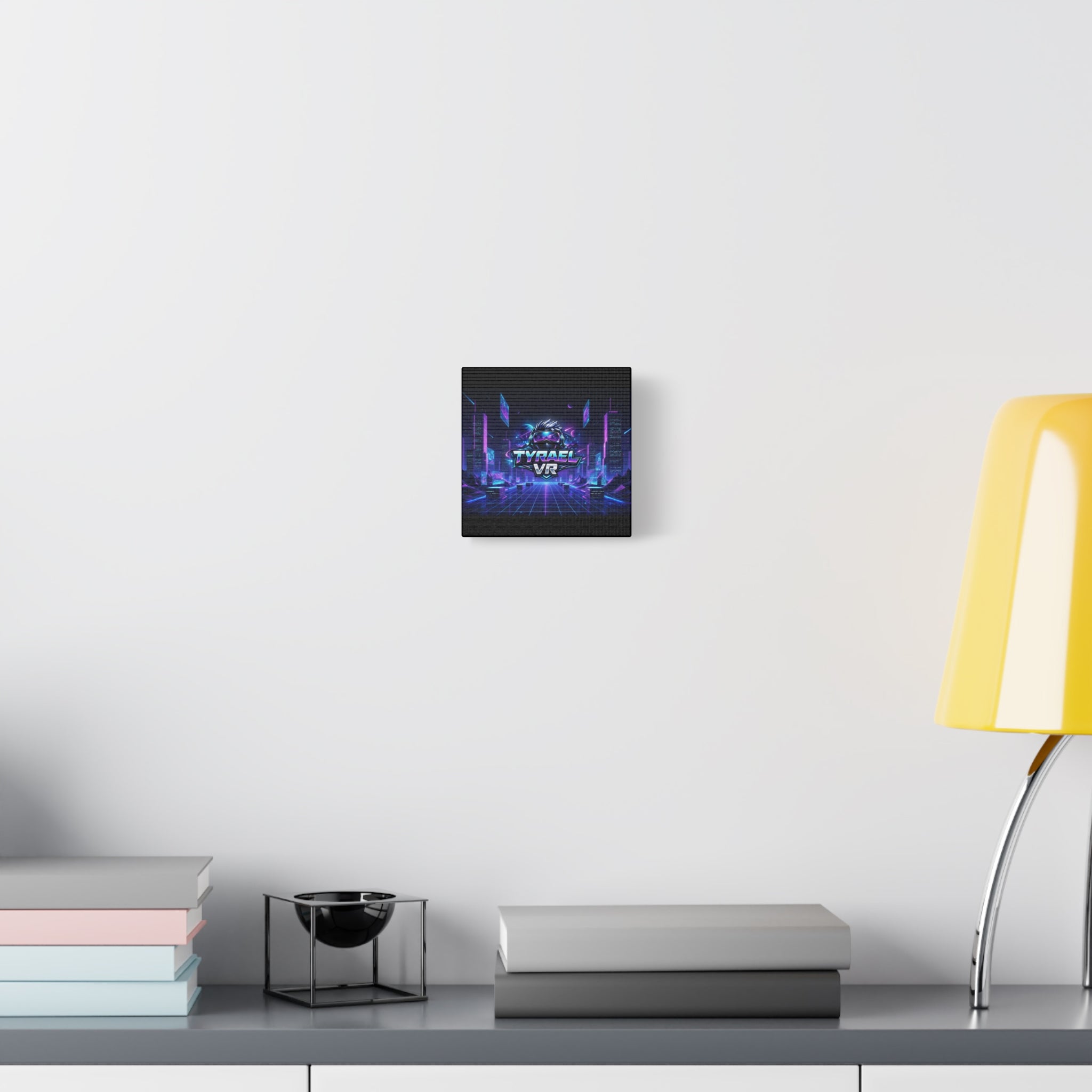 Tyrael VR Retro Futuristic Canvas Print