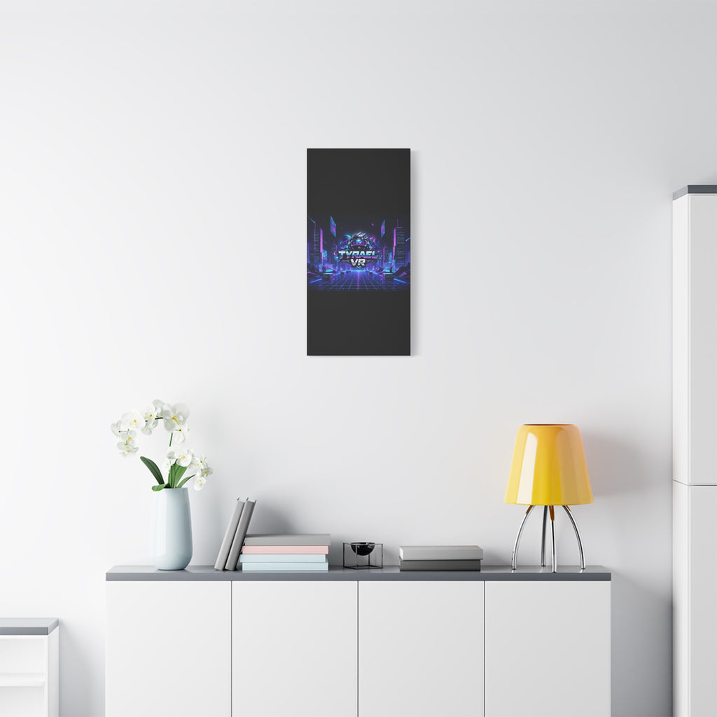 Tyrael VR Retro Futuristic Canvas Print