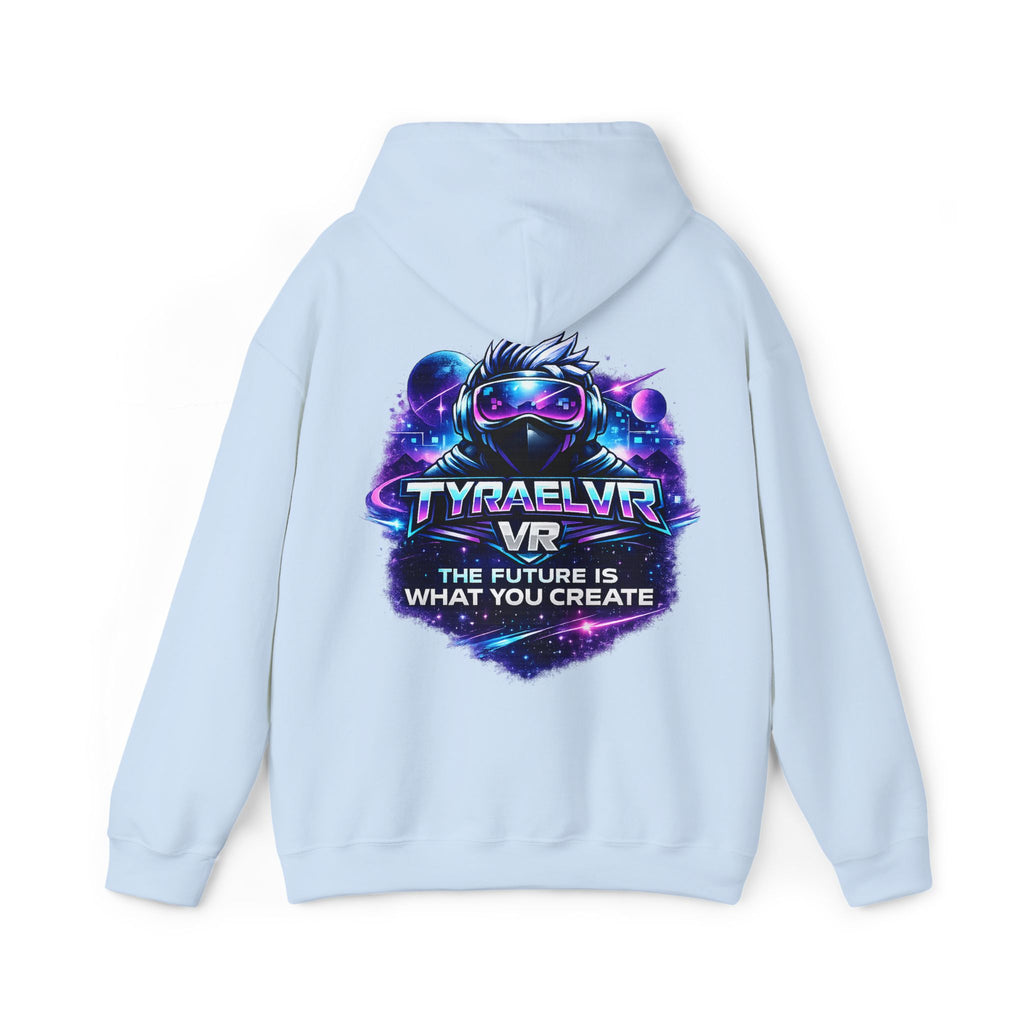 Tyrael VR Hoodie — Neon Cyber Gamer Logo Pullover