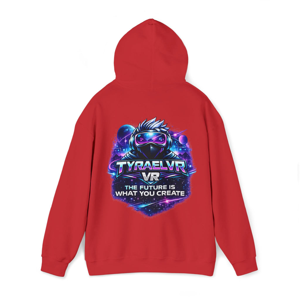Tyrael VR Hoodie — Neon Cyber Gamer Logo Pullover