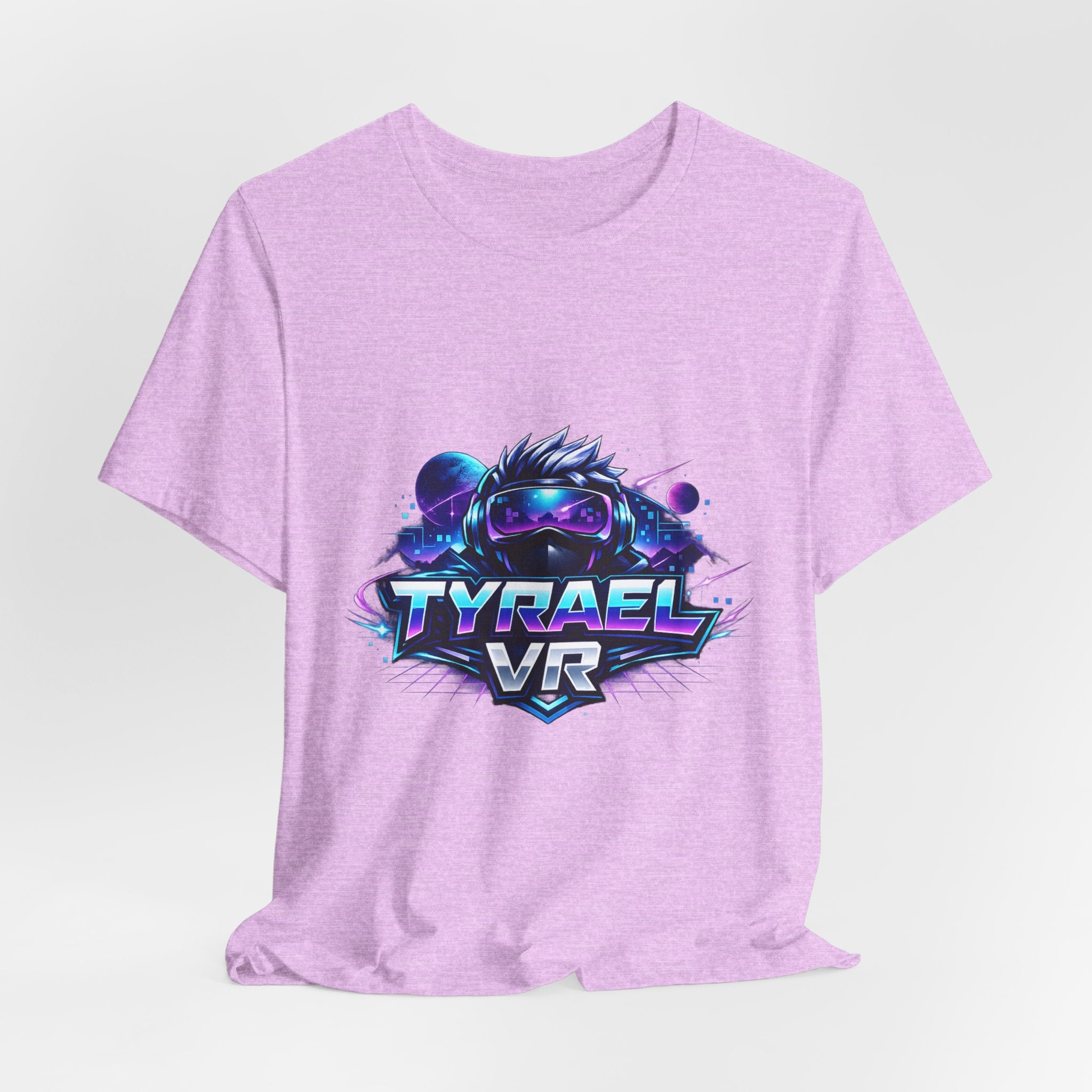 Tyrael VR Gamer T-Shirt — Retro Neon Virtual Reality Tee