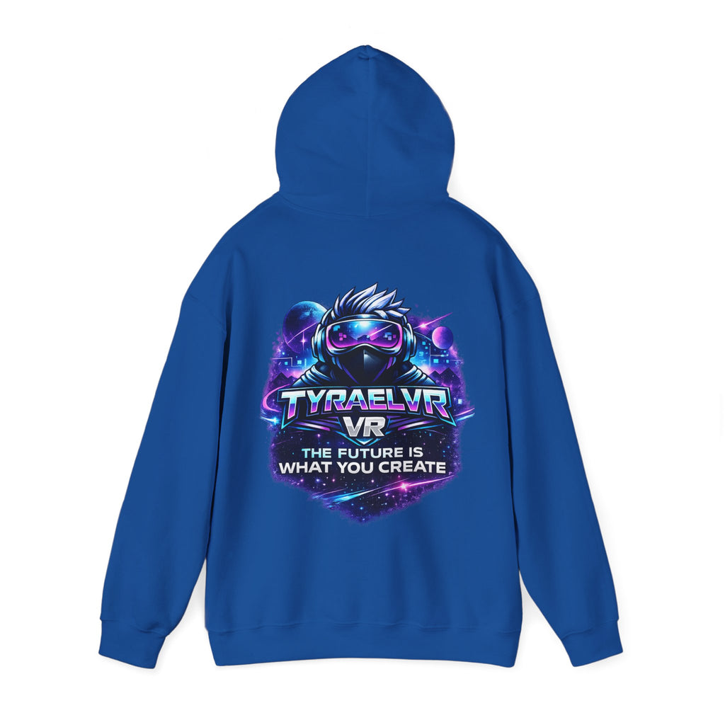 Tyrael VR Hoodie — Neon Cyber Gamer Logo Pullover