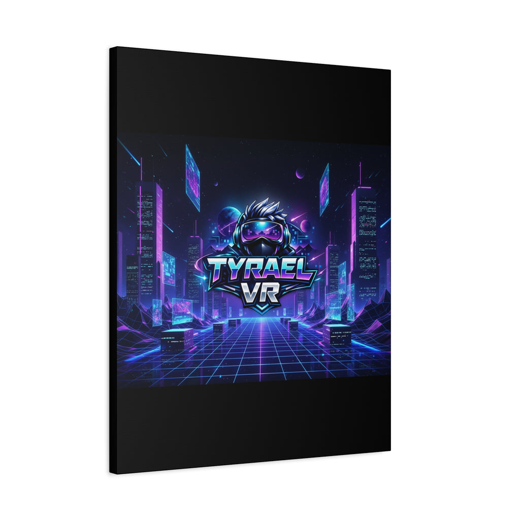 Tyrael VR Retro Futuristic Canvas Print