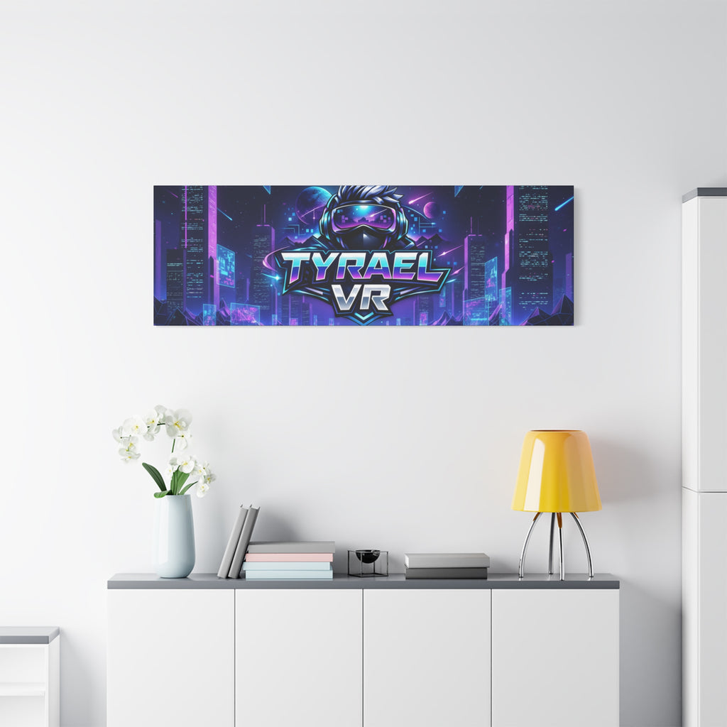 Tyrael VR Retro Futuristic Canvas Print